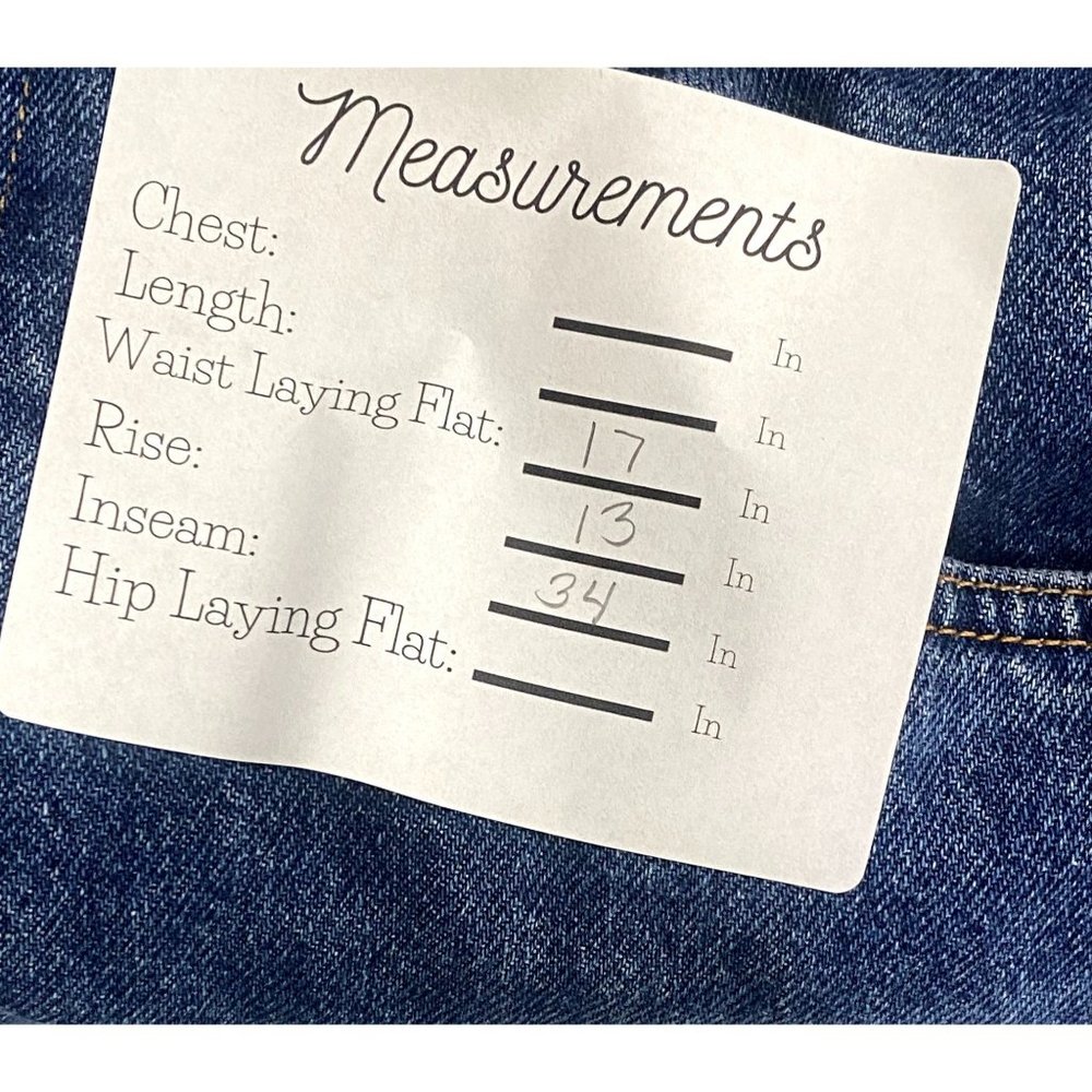 ZARA Straight Full Length Long Leg Jeans Button and Zip 5-Pocket 12 Blue #2017 - Picture 11 of 13